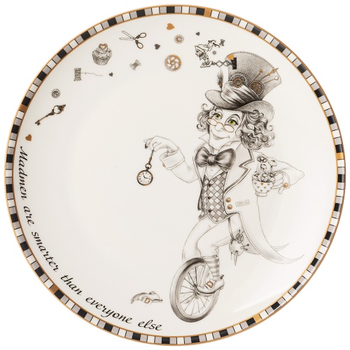 Тарелка десертная фарфор 20см WONDERLAND ШЛЯПНИК Lefard 590-533