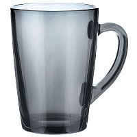 Кружка серое стекло 300мл ONLY GRAFITE Стекло Дымка 50302-12