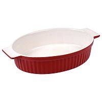 Форма для запекания керамика 31*20см FLAMENCO овальная Appetite CG-F2084-FL