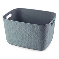 Корзина для хранения 19л (L) SOFTEX голубой Curver 00574-Z69-00