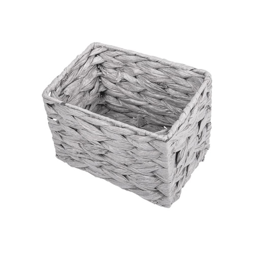 Корзинка декоративная 21*15*15см КОЛОС серый Магамакс QR-20S