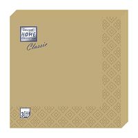 Салфетки бумажные HOME COLLECTION 20шт 33*33см 3сл Gold 1/12