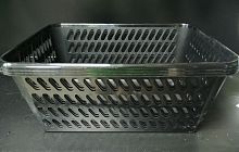 Корзинка для хранения 37*25*14см черный PTM-1025 ПДП