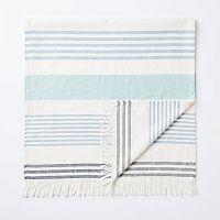 Полотенце махровое 70*140см БРИЗ 350г/м2 голубой рис. B08856 Fine Line
