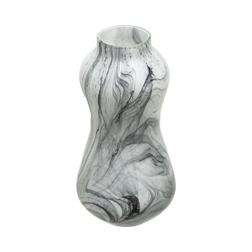 Ваза стекло 12,7*25см ЭБРУ серый Магамакс CSA-38M