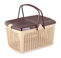 Корзина для пикника 45*30*24см светло-коричневый M1539 ОТВ