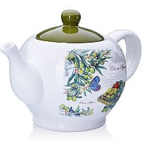 Чайник заварочный керамика 950мл Оливки LORAINE LF-28149