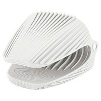 Прихватка термостойкая 13*10*8см WHITE силиконовая Guffman M04-009-W