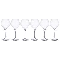 Набор бокалов для вина 6шт 610мл LOXIA Bohemia Crystal 669-386