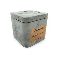 Аромасвеча в кубе СЛИВА-КАШЕМИР Aroma Candle