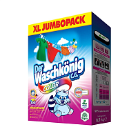Порошок DER WASCHKONIG 6,0кг Колор 100 стирок 1/3