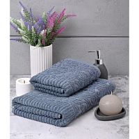 Полотенце махровое 70*140см CASSANDRA 500г/м2 джинсовый АГХ
