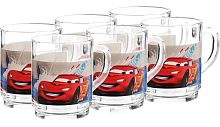 Набор кружек 6шт 250мл ДИСНЕЙ ТАЧКИ-2 Luminarc L2131