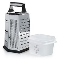 Терка 6 поверхностей 22,9см нерж. сталь с контейнером Taller TR-21906