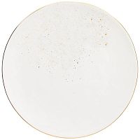 Тарелка десертная фарфор 22см GOLD Bronco 263-1081