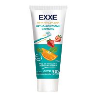 Зубная паста детская EXXE 75мл Мятно-фруктовый коктейль с кальцием