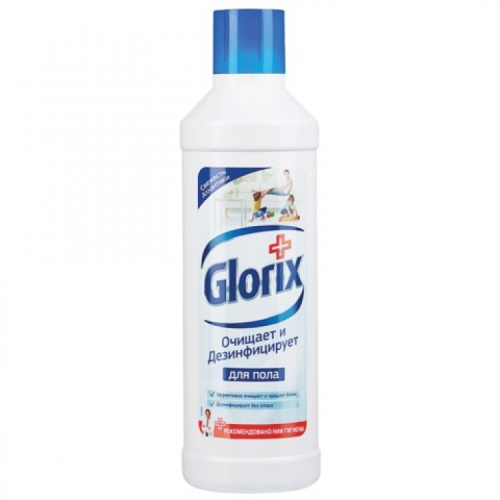 Средство для мытья пола ГЛОРИКС 1л Свежесть Атлантики 1/12