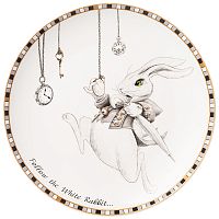 Тарелка десертная фарфор 20см WONDERLAND КРОЛИК Lefard 590-445