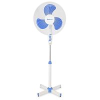 Вентилятор напольный Sakura SA-10B (40 Вт/скоростей 3/диаметр 40см/синий)