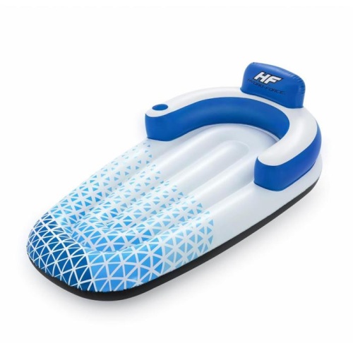 Шезлонг надувной 191*107см HYDRO FORCE INDIGO WAVE Bestway 43533