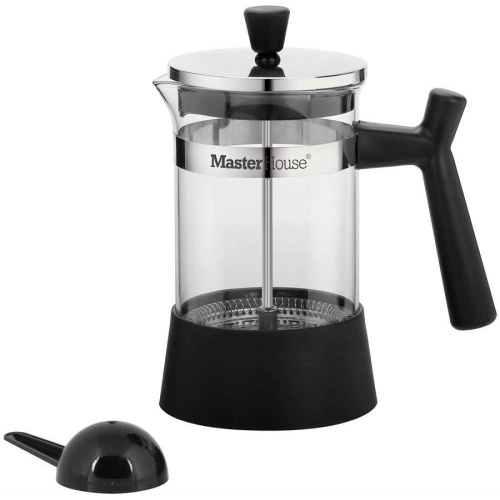 Френч-пресс 600мл Master House СЕВИЛЬЯ боросил. стекло нерж. сталь 60494 Френч-пресс 600мл Master House СЕВИЛЬЯ боросил. стекло нерж. сталь 60494