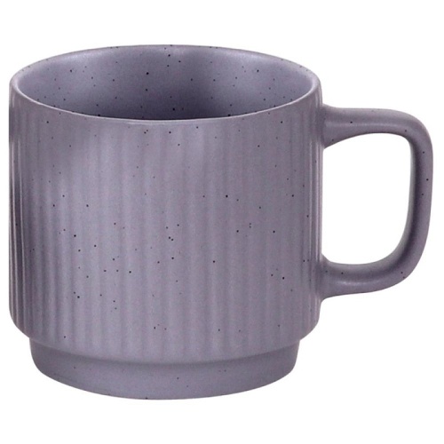 Кружка фарфор 300мл РЕЛЬЕФ-5 фиолетовый Appetite WWREL300-5
