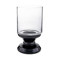 Подсвечник стекло 15*25,5см ЧЕРНЫЙ Магамакс CSA-24