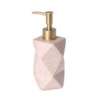 Диспенсер для мыла 7,5*17см Fresh Code Coral Sand керамика 75021 HQ 1/24