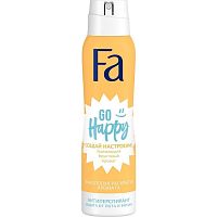 Дезодорант-спрей FA 150мл Создай Настроение Go Happy 1/12