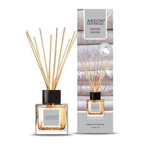 Аромадиффузор 50мл SILVER LINEN Areon ARE-HP12 Аромадиффузор 50мл SILVER LINEN Areon ARE-HP12