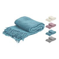 Плед 130*170см хлопок H&S ВЯЗАНЫЙ 4 цвета Купман A35850900