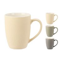 Кружка фарфор 330мл ЛИНИИ 3 цвета Купман Q80000840