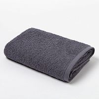 Полотенце махровое 100*150см ОДНОТОННОЕ 400г/м2 графит 19-0201