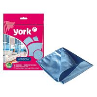 Салфетка для уборки 30*30см ВИНДОУ микрофибра Йорк 026150