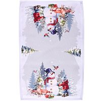 Персонник-салфетка полиэстер 27*43см ЗИМНИЕ ЗАБАВЫ 196-1203