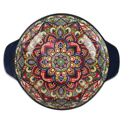 Салатник фарфор 25*20,5см 1200мл ARABESQUE с ручками Nouvelle Home 0860083