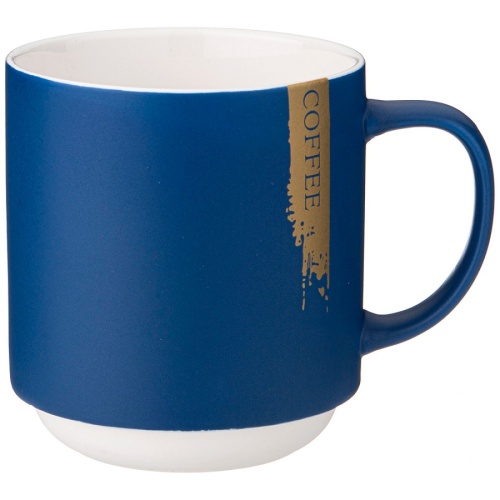 Кружка фарфор 410мл COFFEE синий Lefard 260-869