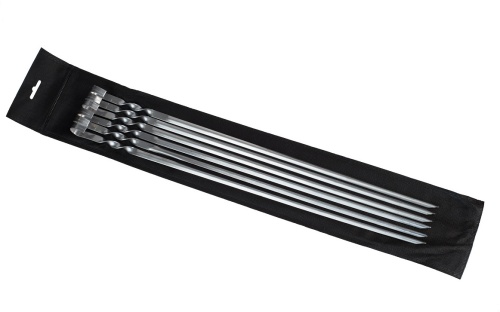 Набор шампуров 6шт 50см угловые в чехле ДС-178 ПДП