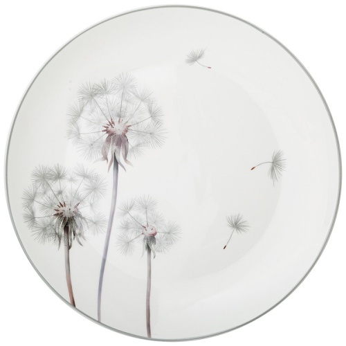 Тарелка обеденная фарфор 25,5см DANDELION ОДУВАНЧИК Lefard 87-279