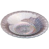Блюдо из стекла 30см LUSTER RAINBOW Аксам 339-131