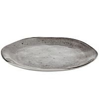 Тарелка десертная керамика 20см STONE серый Domenik DMD042