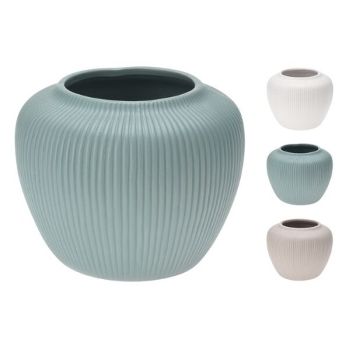 Ваза керамика 15,5*13см 3 цвета Купман HZ1961720