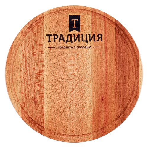 Доска разделочная бук 24см Традиция 03-2т