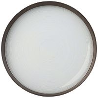 Тарелка десертная стекло 21см PRO-STYLE BLUE Аксам 339-405