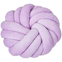 Подушка декоративная 35*35см полиэстер УЗЕЛ сирень Lefard 09-1463