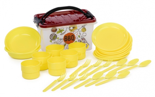 Набор для пикника 7л Гурман (6 персон) Ассорти M3058 ОТВ