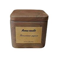 Аромасвеча в кубе КОНЬЯЧНАЯ ГРУША Aroma Candle