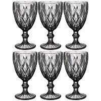 Набор бокалов для вина 6шт 320мл РОМБО Muza Color 781-121