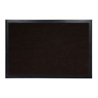 Коврик придверный 60*90см Trip влаговпитывающий ребристый (коричневый) 24194 VORTEX 1/10