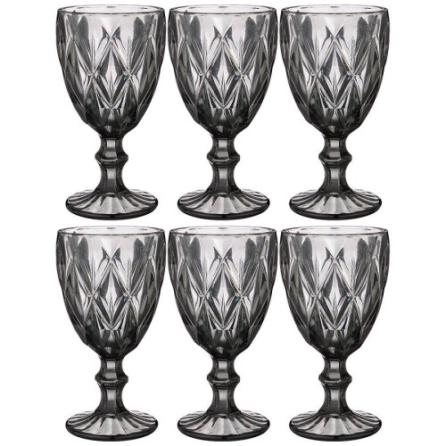 Набор бокалов для вина 6шт 320мл РОМБО Muza Color 781-121 Набор бокалов для вина 6шт 320мл РОМБО Muza Color 781-121